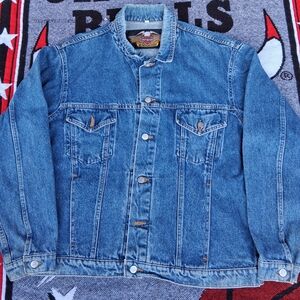 Harley DavidsonClassic Denim Jacket Sz.L Made In Usa
